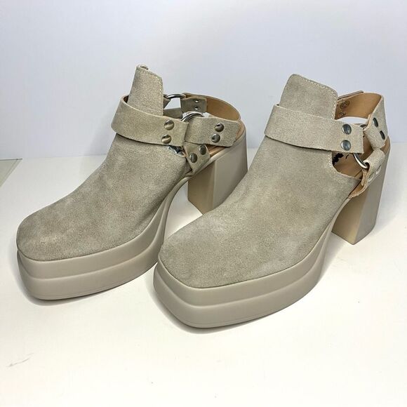 Free People Hybrid Harness Boots in Diamond Suede Colorway NEW in Box - Picture 5 of 13